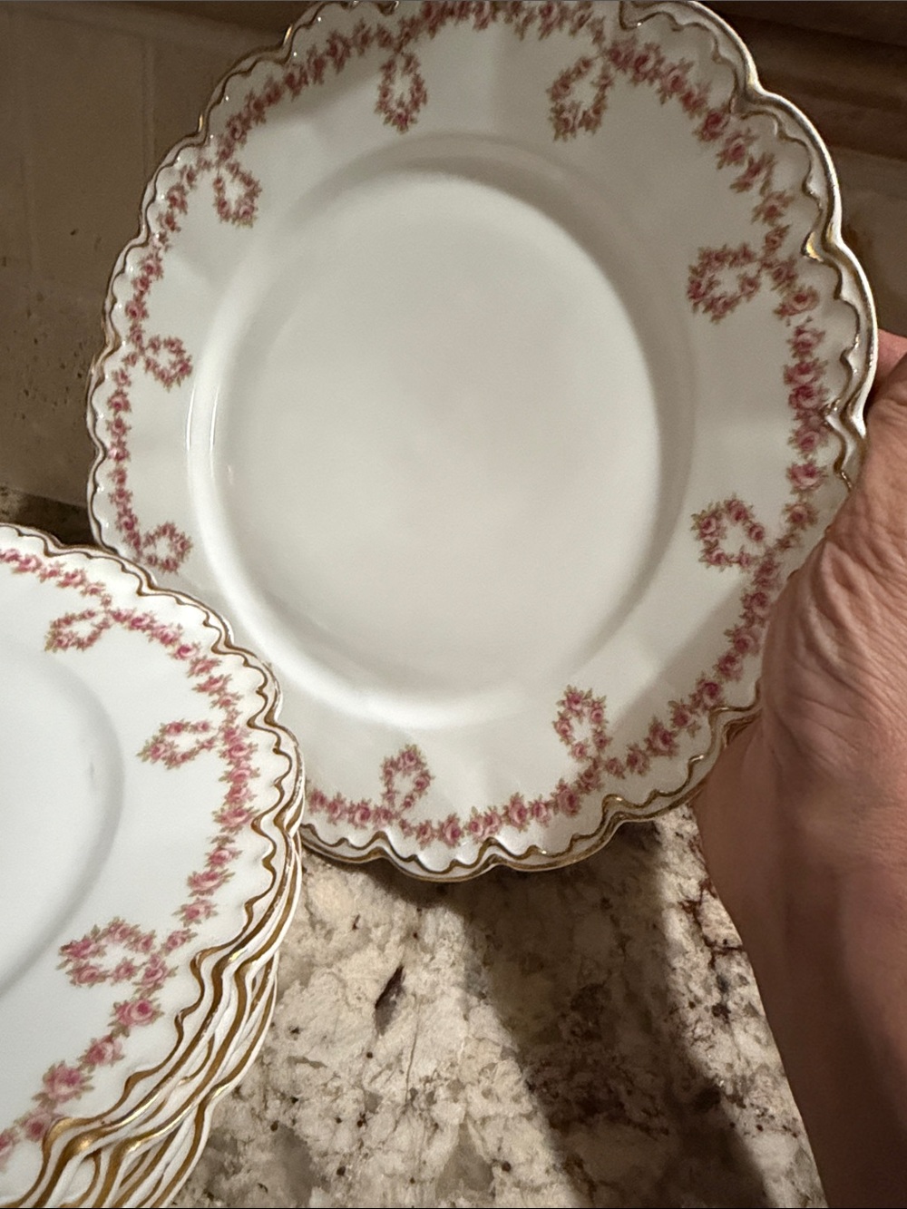 Theodore Haviland Limoges Dinner Plates set of four